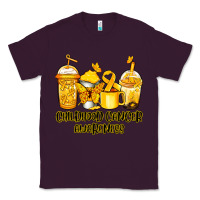 Plum Childhood Cancer Awareness coffee cups Classic Tee - NancyCooperArtShop