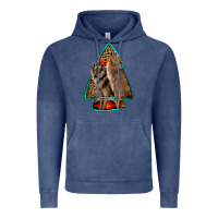 Vintage Denim howling wolves arrowhead Vintage Hoodie - Jasminsmagicworld