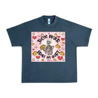 Midnight Navy tacos never broke my heart Urban Heavy Tee - MaliasSmallBusiness