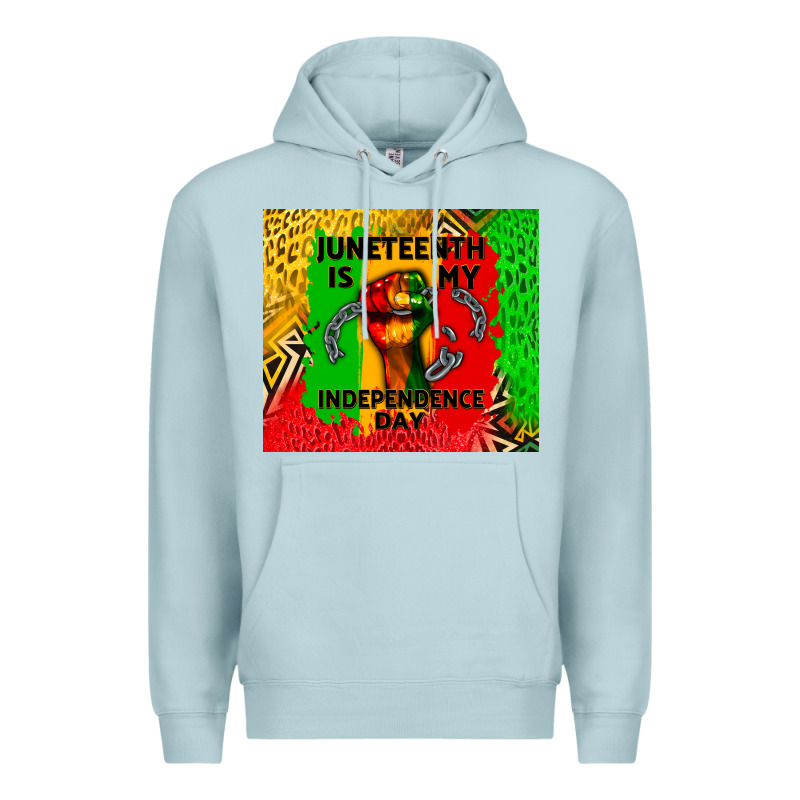Juneteenth Is My Independence Day Premium Hoodie by CowGirlArtShop | Teevron