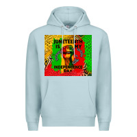 Blue Mist juneteenth is my independence day Premium Hoodie - CowGirlArtShop