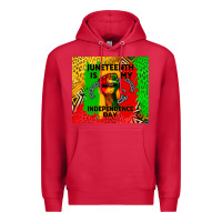 Cardinal juneteenth is my independence day Premium Hoodie - CowGirlArtShop