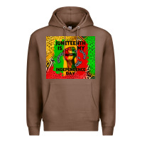 Chestnut juneteenth is my independence day Premium Hoodie - CowGirlArtShop