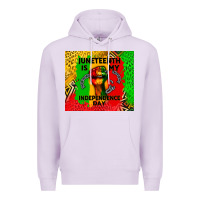 Lilac juneteenth is my independence day Premium Hoodie - CowGirlArtShop