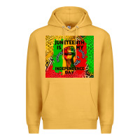Mustard juneteenth is my independence day Premium Hoodie - CowGirlArtShop