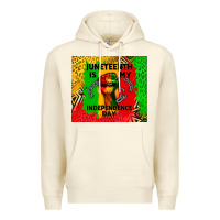 Sandshell juneteenth is my independence day Premium Hoodie - CowGirlArtShop