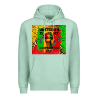 Seafoam juneteenth is my independence day Premium Hoodie - CowGirlArtShop