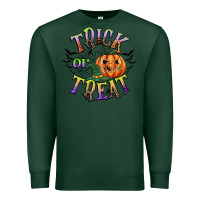 Sports Green trick or treat Premium Sweatshirt - CowGirlArtShop