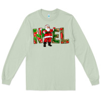 Matcha Noel Santa Long Sleeve Tee - NancyCooperArtShop