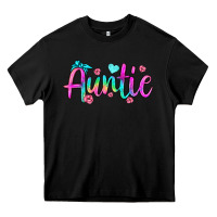 Black auntie Heavy Core Tee - JahusDesignShop