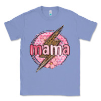 Colony Blue mama lightning bolt valentine s day Classic Tee - MaliasSmallBusiness