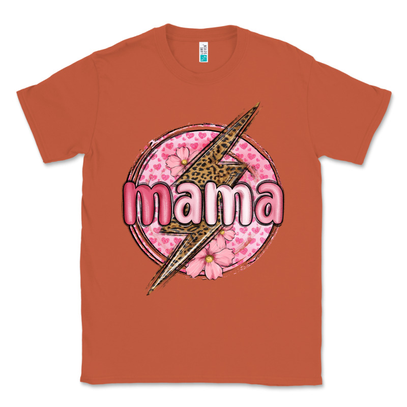 Mama Lightning Bolt Valentine S Day Classic Tee by MaliasSmallBusiness | Teevron