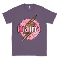 Lavender mama lightning bolt valentine s day Classic Tee - MaliasSmallBusiness