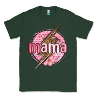 Sports Green mama lightning bolt valentine s day Classic Tee - MaliasSmallBusiness