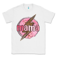 White mama lightning bolt valentine s day Classic Tee - MaliasSmallBusiness