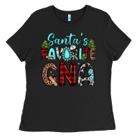 Black santas favorite cna Ladies Tee - JahusDesignShop