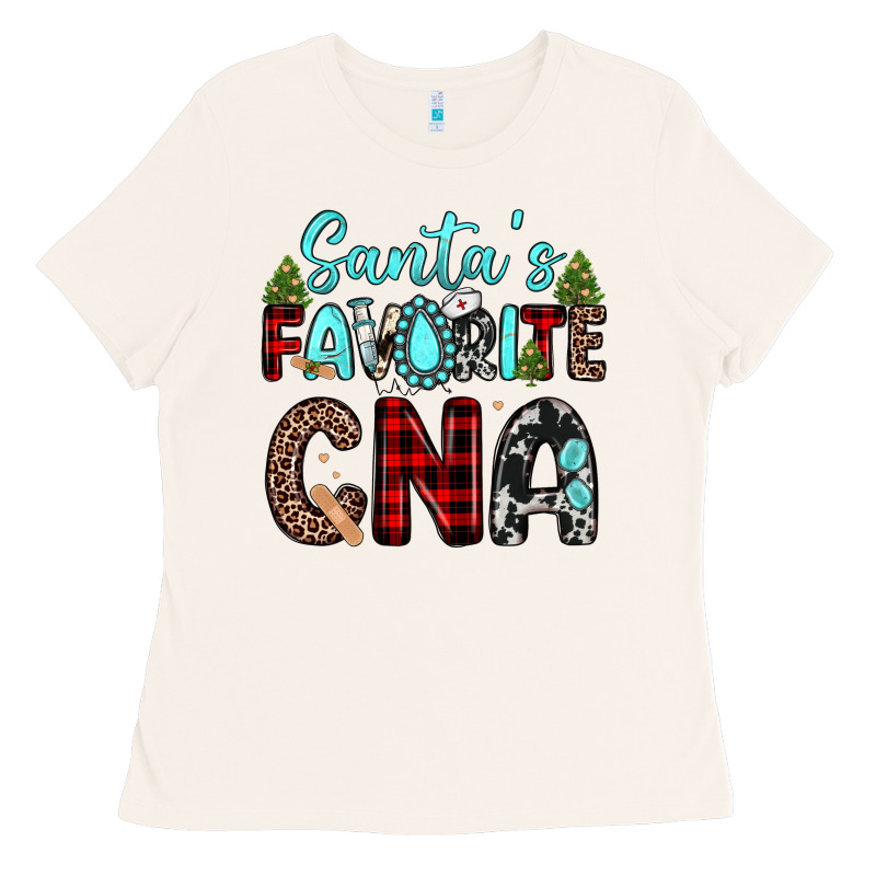 Santas Favorite Cna Ladies Tee by JahusDesignShop | Teevron