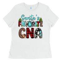 White santas favorite cna Ladies Tee - JahusDesignShop