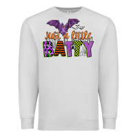 Dove Grey just a little batty Premium Sweatshirt - CowGirlArtShop