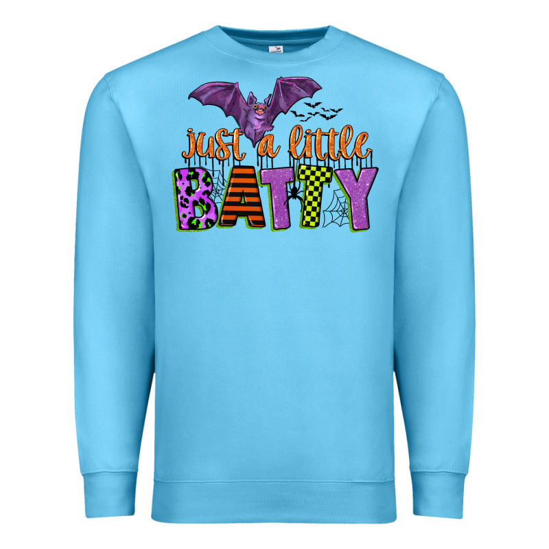 Just A Little Batty Premium Sweatshirt by CowGirlArtShop | Teevron