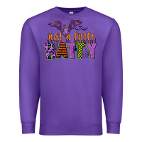 Purple just a little batty Premium Sweatshirt - CowGirlArtShop