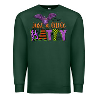 Sports Green just a little batty Premium Sweatshirt - CowGirlArtShop