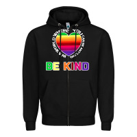 Black In A World Where You Can Be Anything Be Kind Shirt Zipper Hoodie - Bettercallsaul
