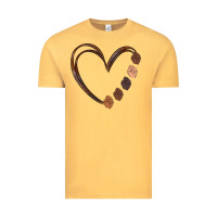 Vintage Mustard black history melanin Vintage Tee - MaliasSmallBusiness