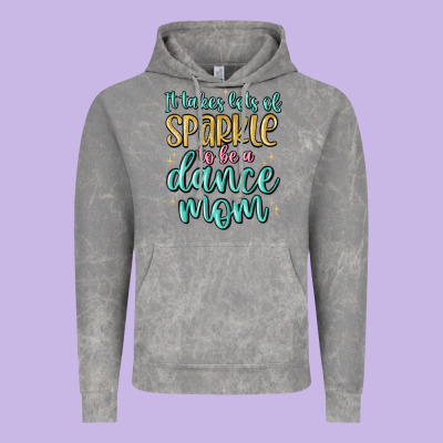 It Takes Lots Of Sparkle To Be A Dance Mom Vintage Hoodie Designed By Maliassmallbusiness