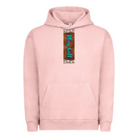 Pigment Salmon baseball pen wraps Urban Hoodie - BundleAndBundleShop