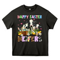 Asphalt happy easter heifer's Heavy Core Tee - AdoDesignShop