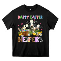 Black happy easter heifer's Heavy Core Tee - AdoDesignShop