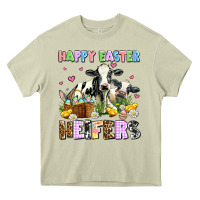 Mossy happy easter heifer's Heavy Core Tee - AdoDesignShop
