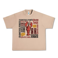 Burro crawfish junkie Urban Heavy Tee - MaliasSmallBusiness