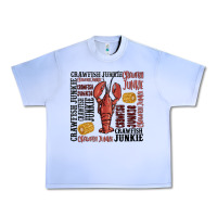 Grape Ice crawfish junkie Urban Heavy Tee - MaliasSmallBusiness