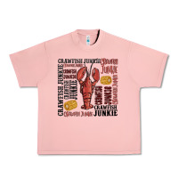 Salmon crawfish junkie Urban Heavy Tee - MaliasSmallBusiness