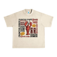 Sandshell crawfish junkie Urban Heavy Tee - MaliasSmallBusiness