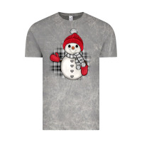 Cloud Rock grey christmas snowman Vintage Tee - JahusDesignShop