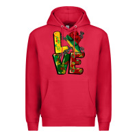 Cardinal love juneteenth Premium Hoodie - CowGirlArtShop