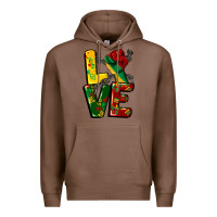 Chestnut love juneteenth Premium Hoodie - CowGirlArtShop