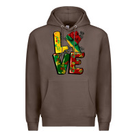 Coffee love juneteenth Premium Hoodie - CowGirlArtShop