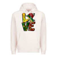 Pale Pink love juneteenth Premium Hoodie - CowGirlArtShop