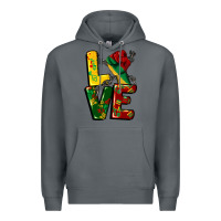 Rock love juneteenth Premium Hoodie - CowGirlArtShop