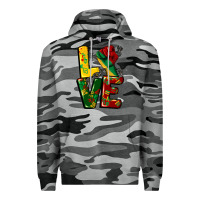 Slate Camo love juneteenth Premium Hoodie - CowGirlArtShop