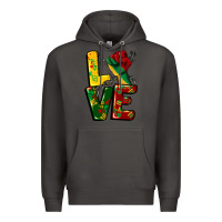 Smoke love juneteenth Premium Hoodie - CowGirlArtShop