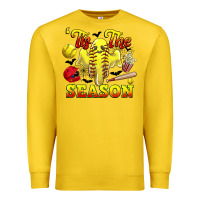 Lemon tis the season softball halloween Premium Sweatshirt - CowGirlArtShop