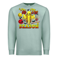 Seafoam tis the season softball halloween Premium Sweatshirt - CowGirlArtShop