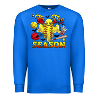 True Royal tis the season softball halloween Premium Sweatshirt - CowGirlArtShop