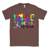 Chestnut love needs no words autism Classic Tee - MaliasSmallBusiness