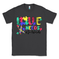 Smoke love needs no words autism Classic Tee - MaliasSmallBusiness